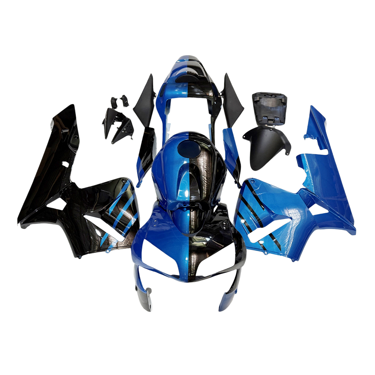 Fairing Kit Fit For Honda CBR1000RR 2003 - 2004 - Black Blue