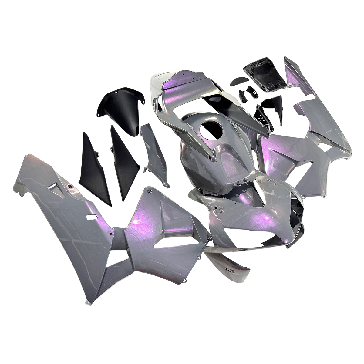 Fairing Kit Fit For Honda CBR1000RR 2003 - 2004 - Chameleon Gray Pink