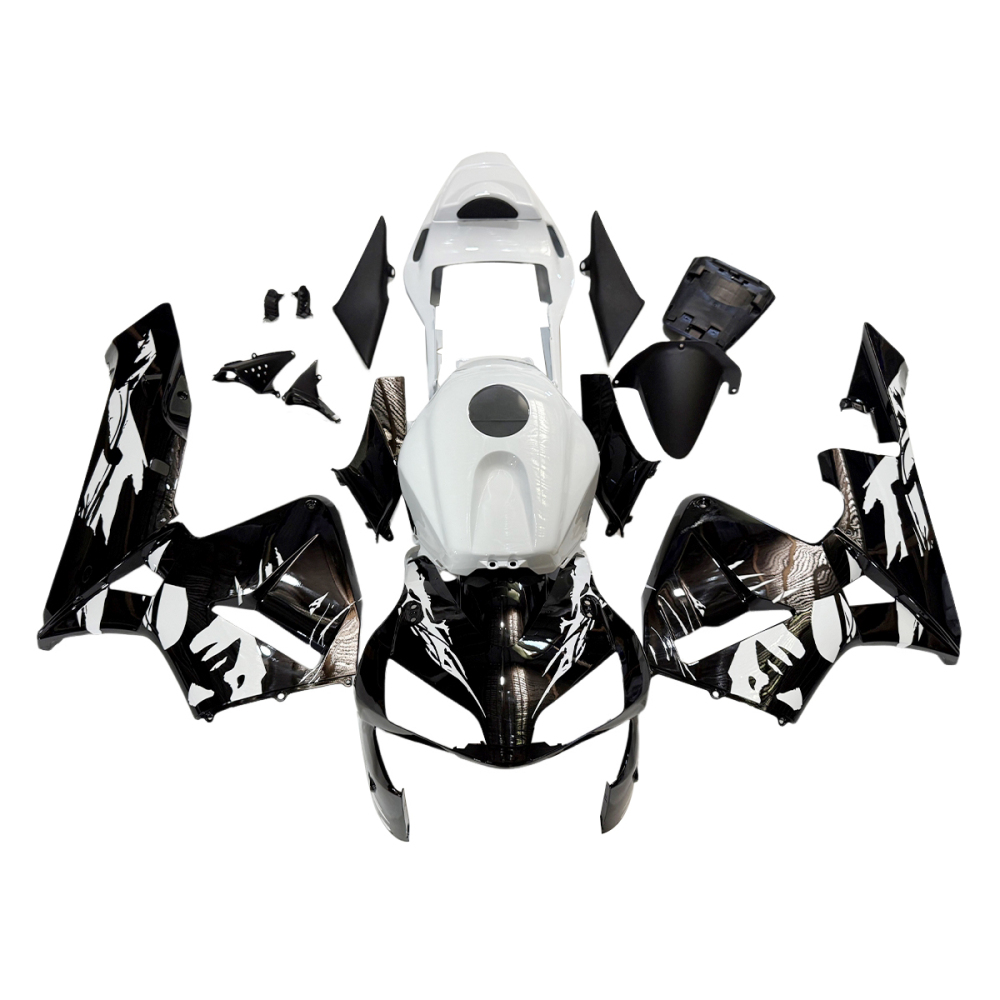 Fairing Kit Fit For Honda CBR1000RR 2003 - 2004 - Black White Limited Edition Leyla
