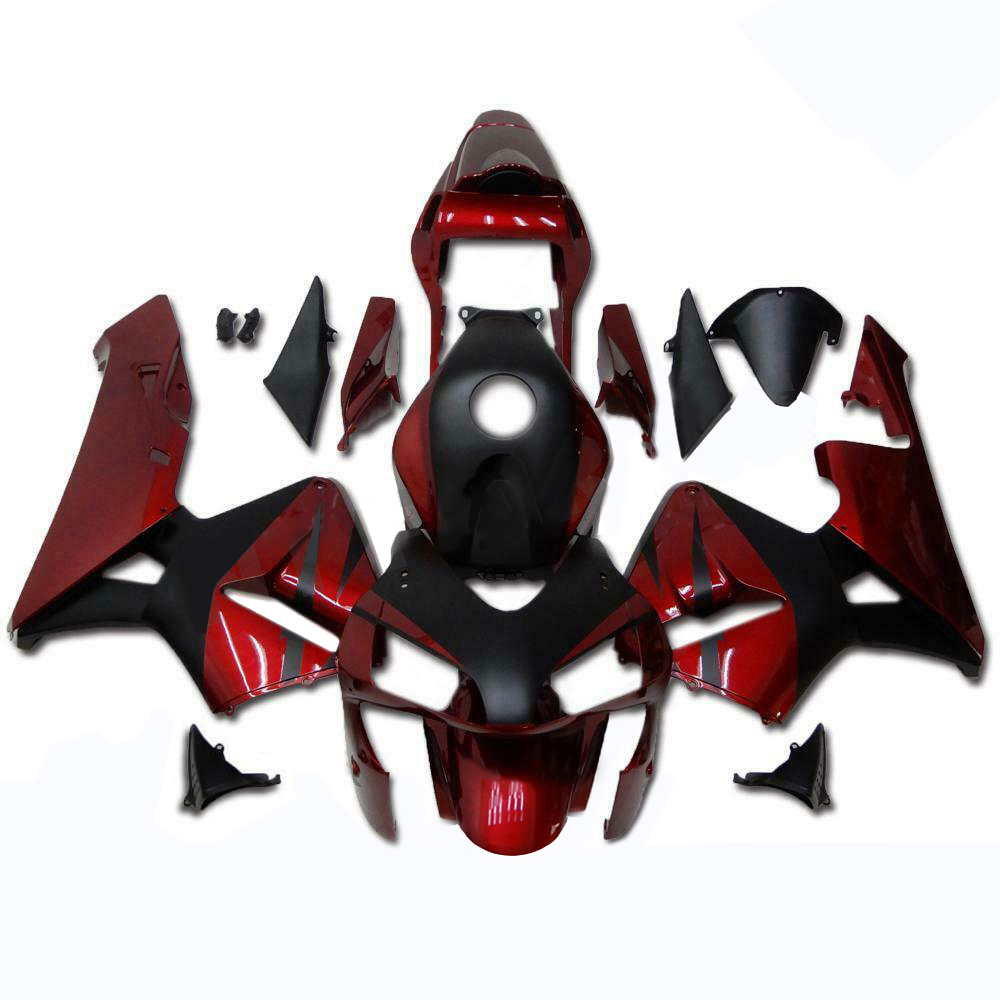 Fairing Kit Fit For Honda CBR1000RR 2003 - 2004 - Black Red