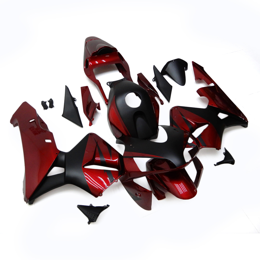 Fairing Kit Fit For Honda CBR1000RR 2003 - 2004 - Black Red