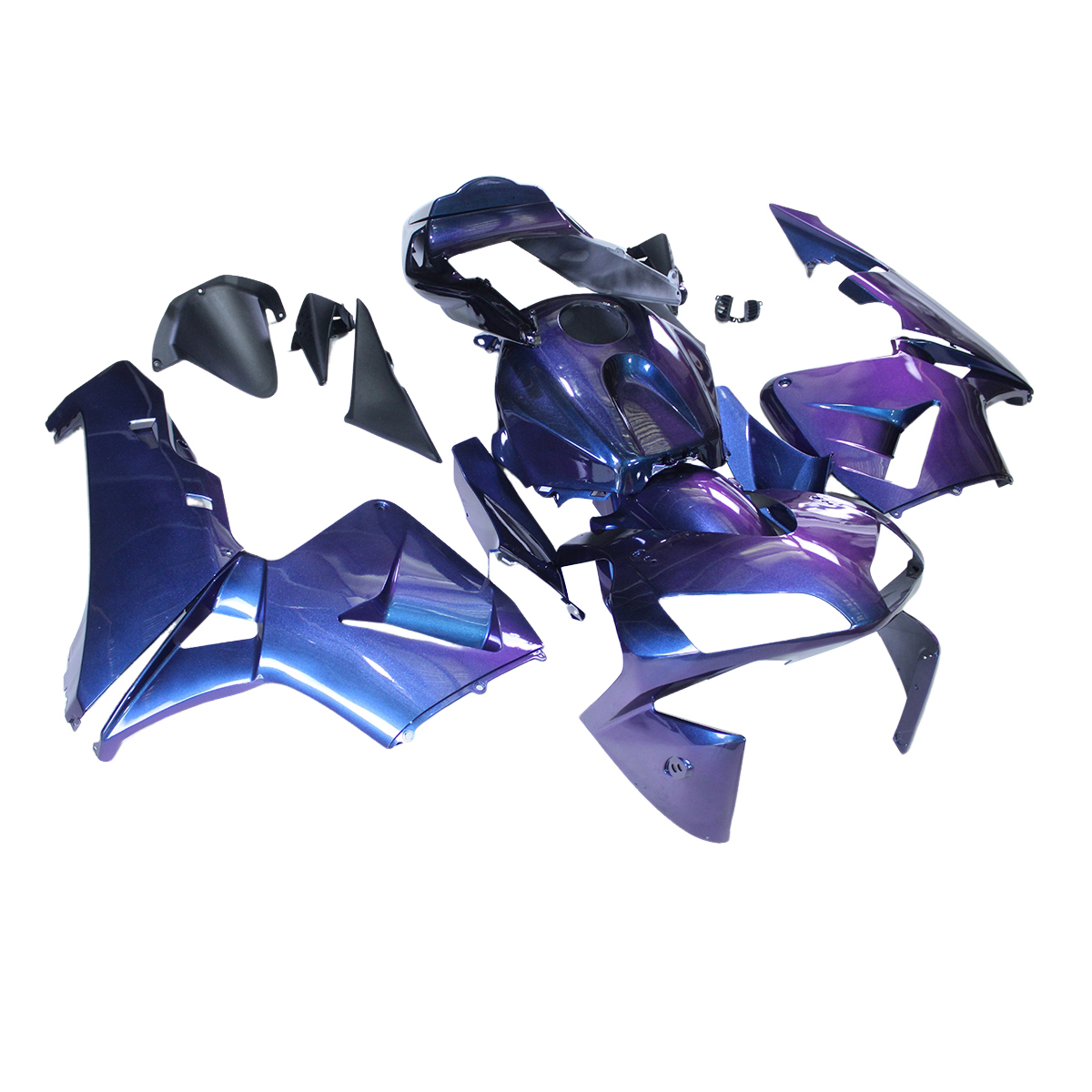 Fairing Kit Fit For Honda CBR1000RR 2003 - 2004 - Chameleon Blue Purple