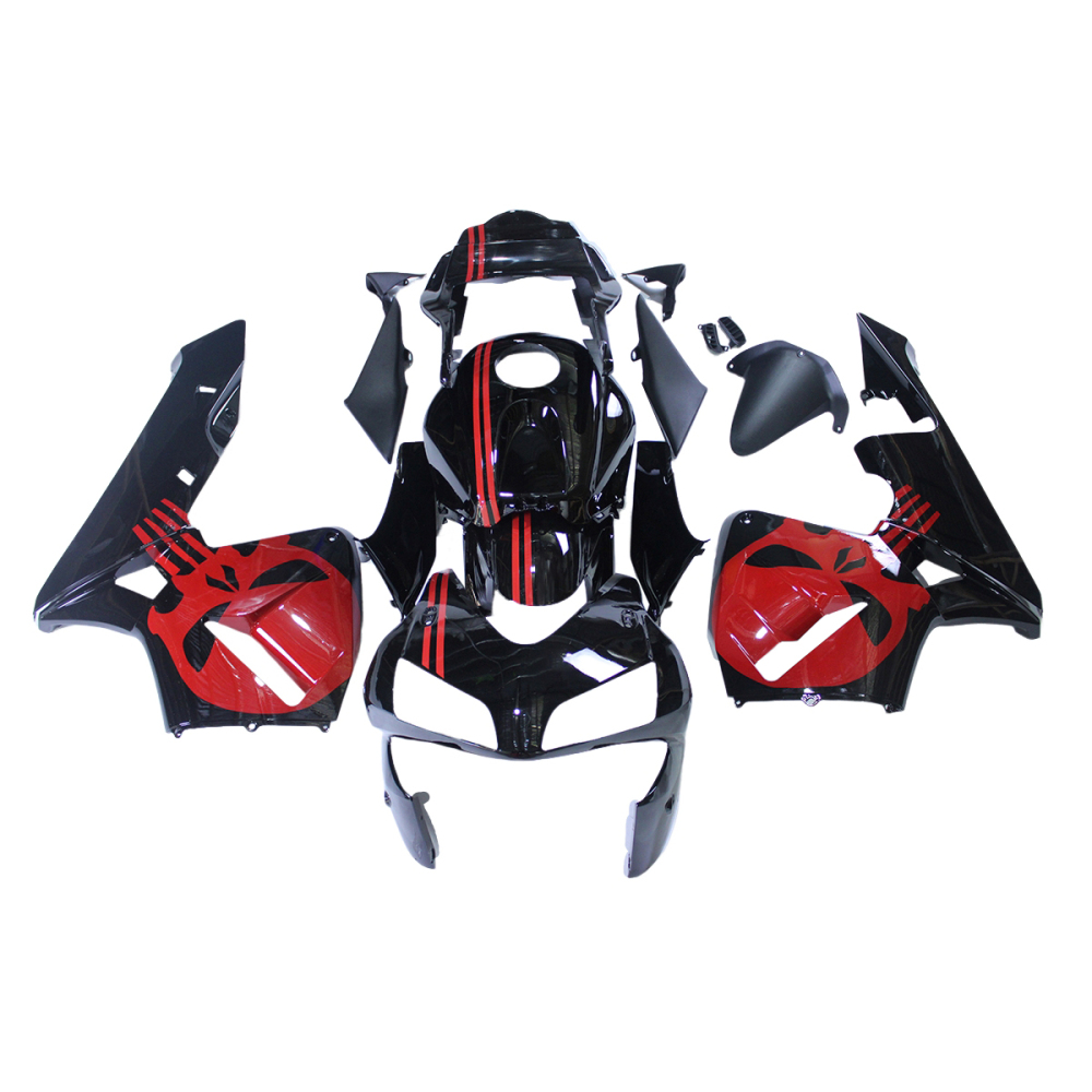 Fairing Kit Fit For Honda CBR1000RR 2003 - 2004 - Black Red