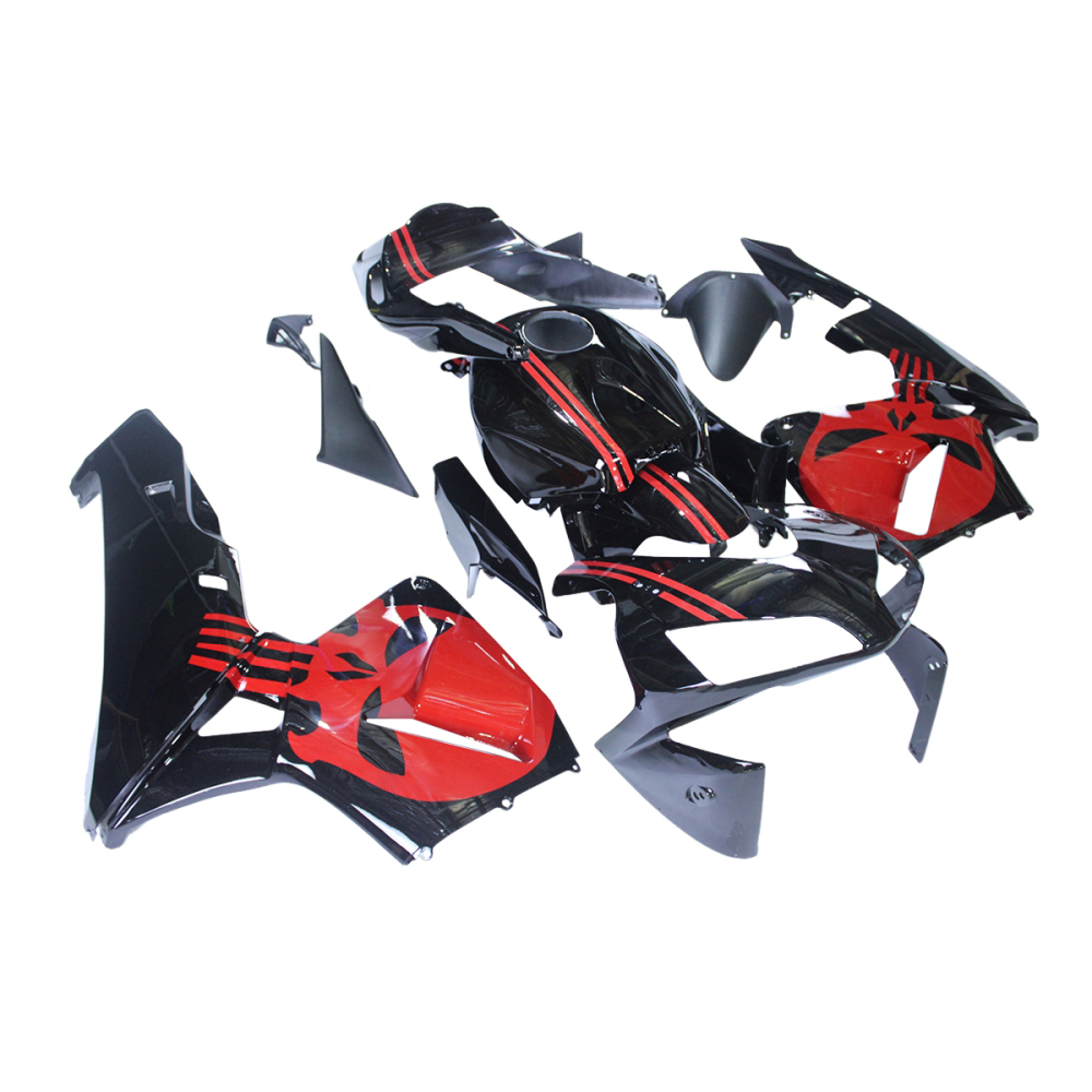 Fairing Kit Fit For Honda CBR1000RR 2003 - 2004 - Black Red