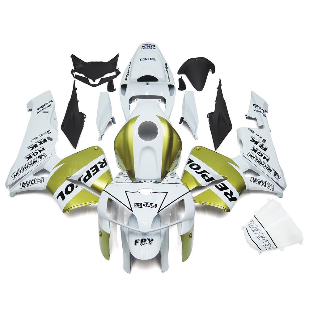 Fairing Kit Fit For Honda CBR1000RR 2005 - 2006 - White Gold
