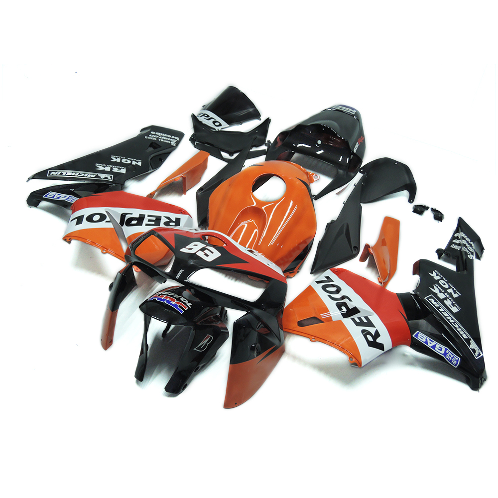 Fairing Kit Fit For Honda CBR1000RR 2005 - 2006 - Orange Black