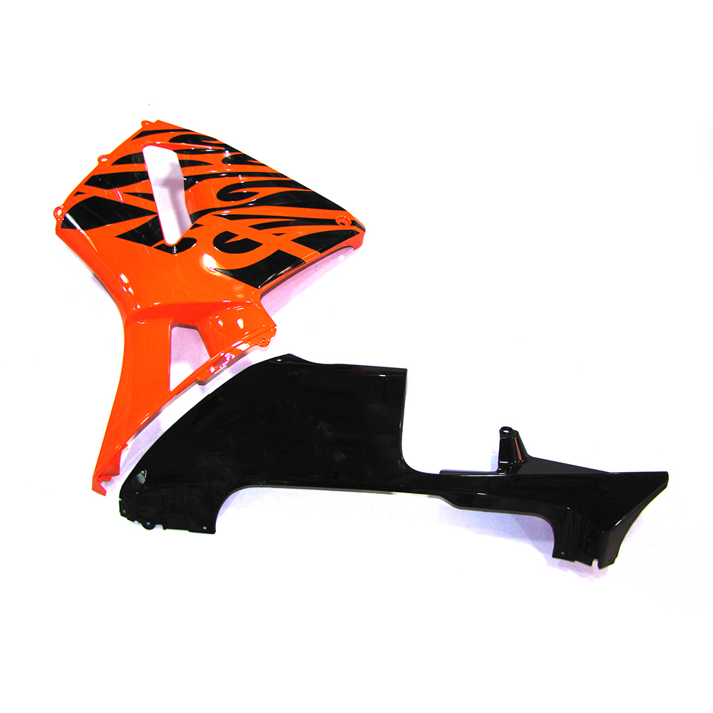 Fairing Kit Fit For Honda CBR1000RR 2005 - 2006 - Orange Black Flame