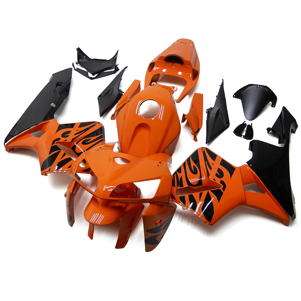 Fairing Kit Fit For Honda CBR1000RR 2005 - 2006 - Orange Black