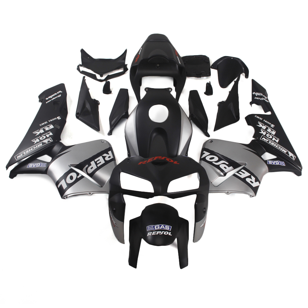Fairing Kit Fit For Honda CBR1000RR 2005 - 2006 - Black Grey