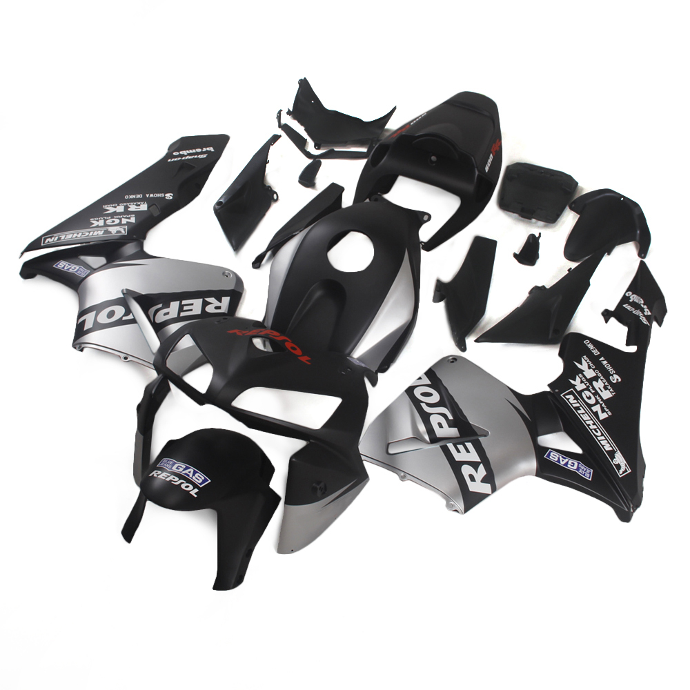 Fairing Kit Fit For Honda CBR1000RR 2005 - 2006 - Black Grey