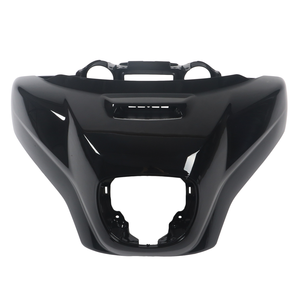 Front Fairing Fit For Indian Chieftain Roadmaster Limited Dark Horse Elite 2019 - 2023 - Vivid Black
