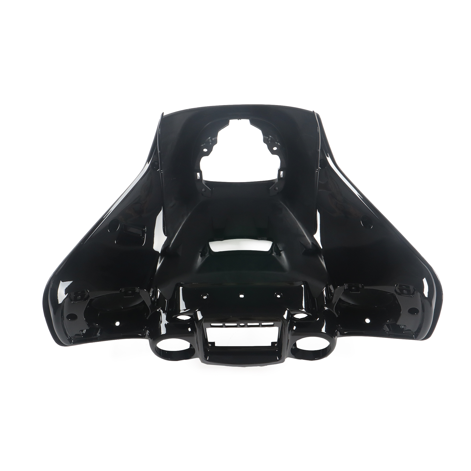 Front Fairing Fit For Indian Chieftain Roadmaster Limited Dark Horse Elite 2019 - 2023 - Vivid Black