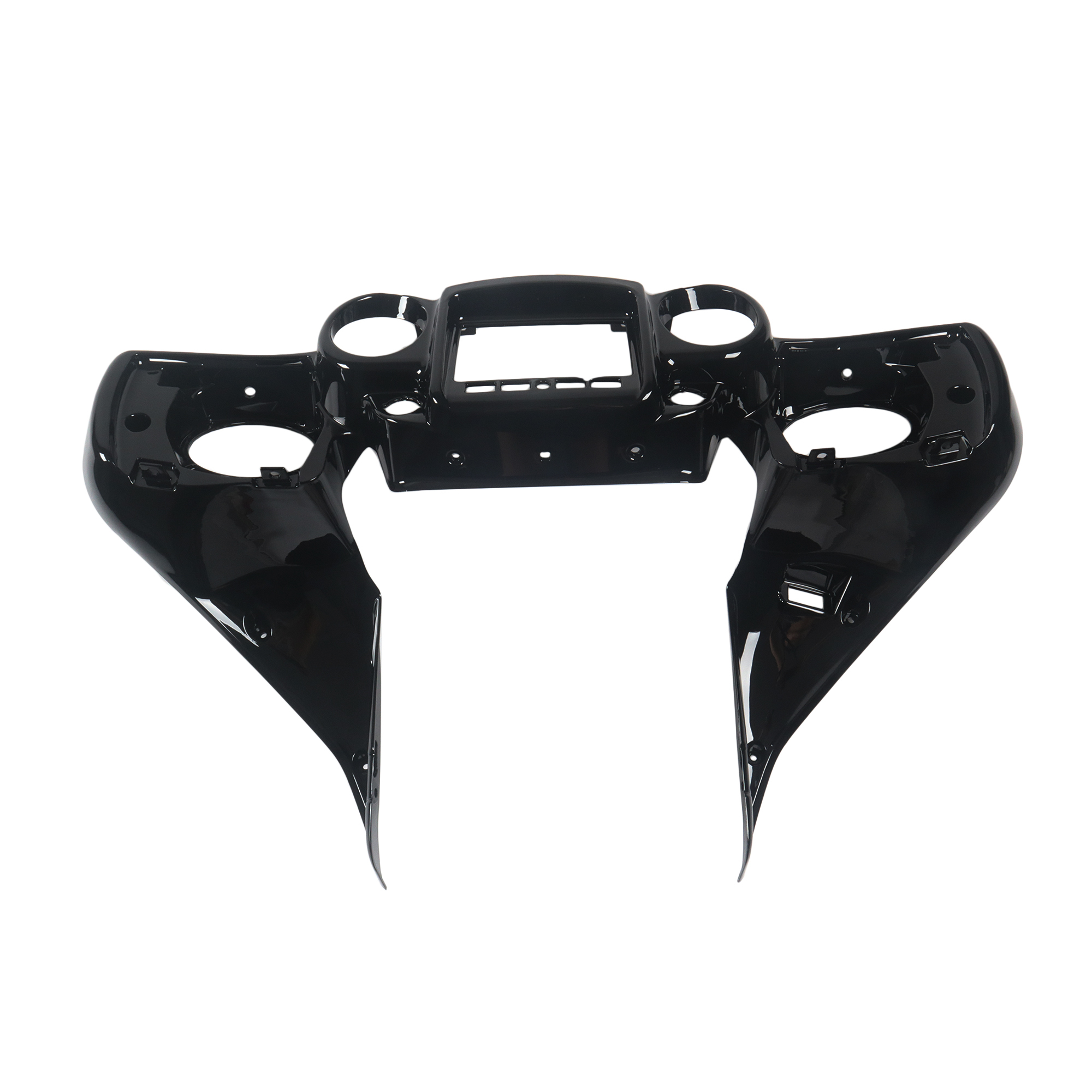 Front Fairing Fit For Indian Chieftain Roadmaster Limited Dark Horse Elite 2019 - 2023 - Vivid Black