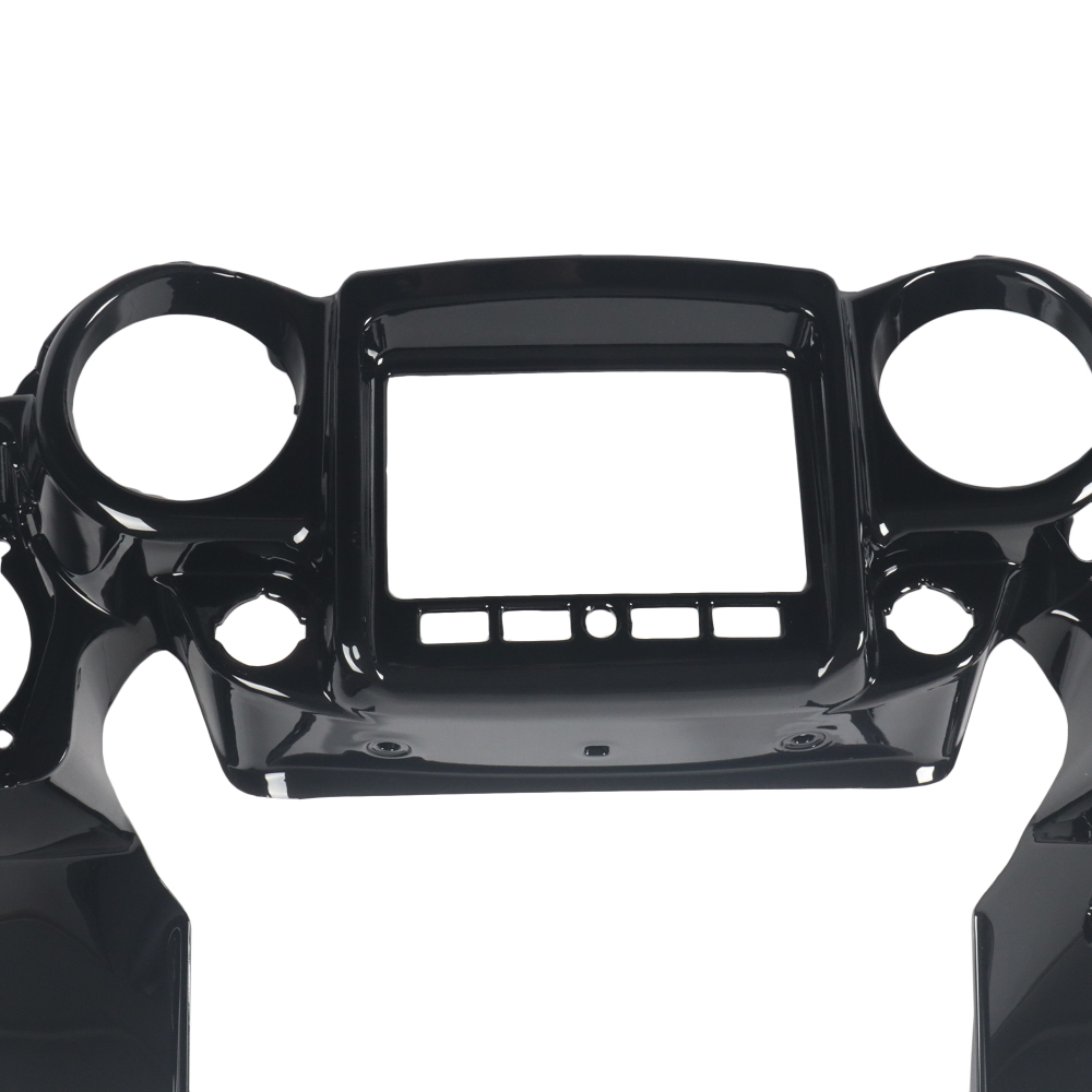 Front Fairing Fit For Indian Chieftain Roadmaster Limited Dark Horse Elite 2019 - 2023 - Vivid Black