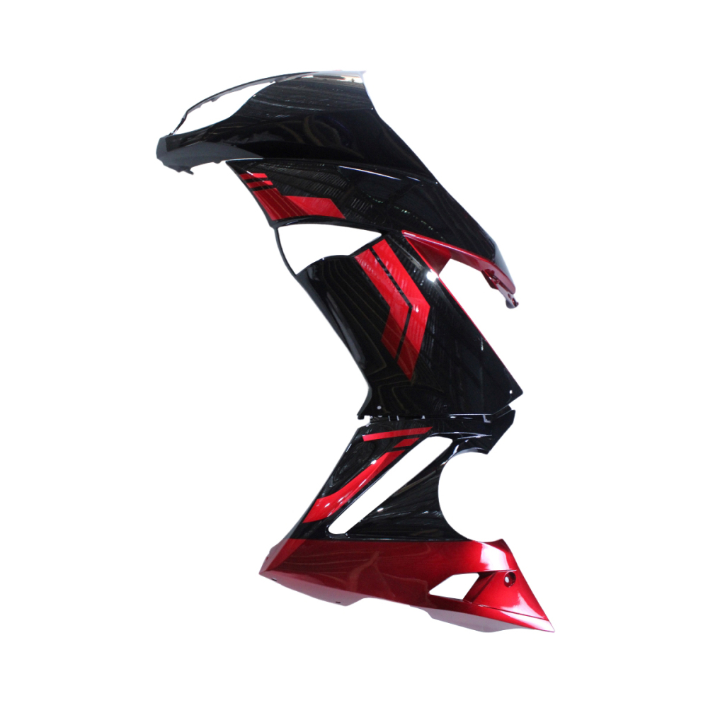 Fairing Kit Fit For Kawasaki Ninja 650R 2009 2010 2011 - Candy Red Black