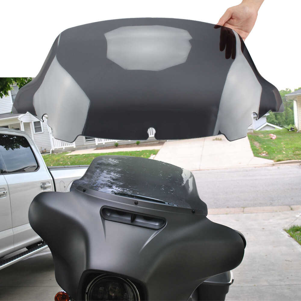 Smoke 10.5'' Windshield Windscreen for 2014+ Harley Touring Electra Street Glide