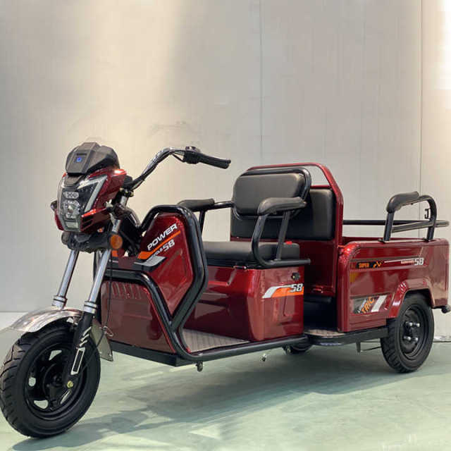 2025 New 3 Wheel Electric Motorcycle Electric Cargo Tricycle 3 Wheel Electric Bike for Adults