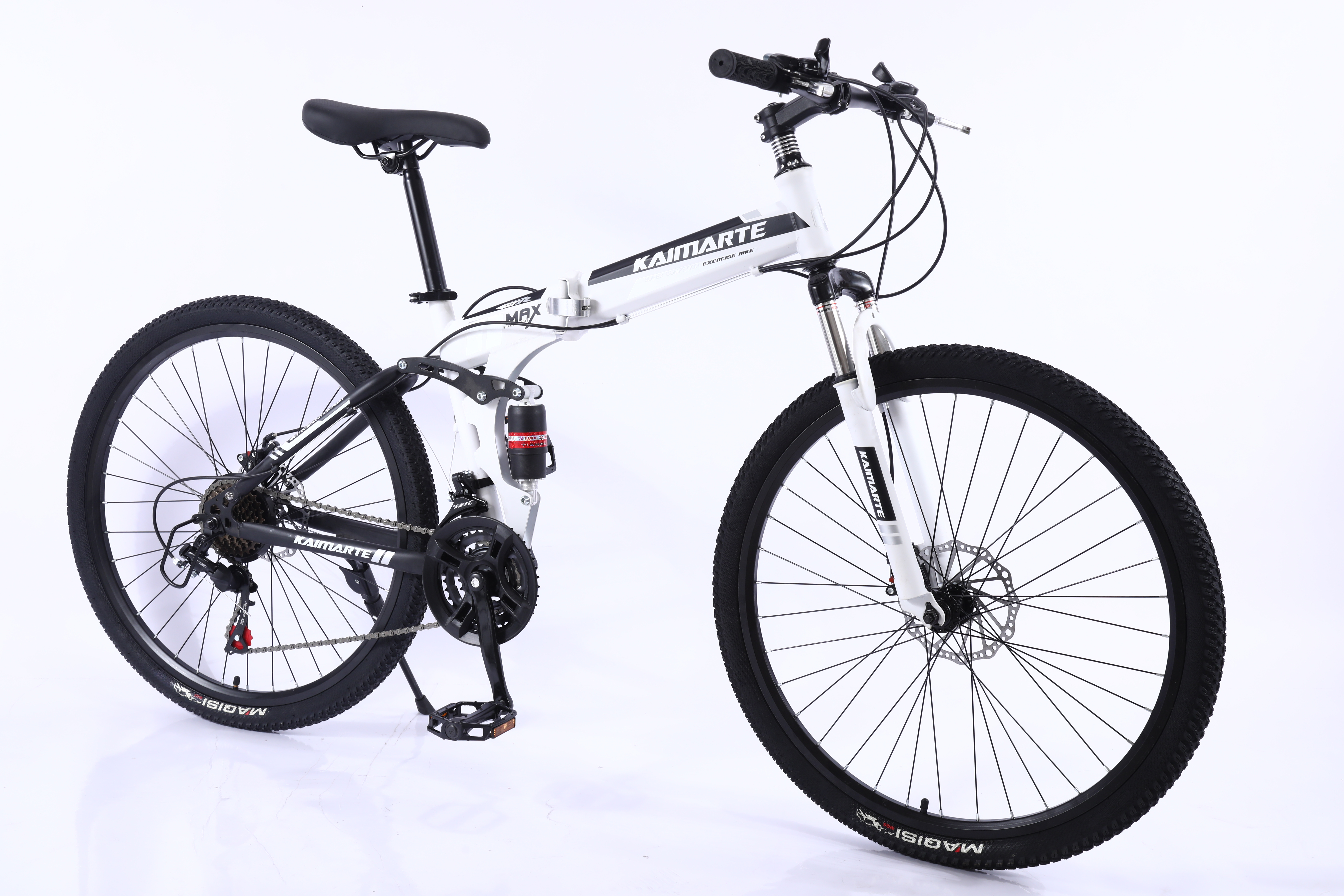 Wholesale 26" Light Weight Folding Mountain Bike 21/24/27 Speed OEM Steel Frame Folding Mountain Cycle for Adult