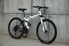 Wholesale 26" Light Weight Folding Mountain Bike 21/24/27 Speed OEM Steel Frame Folding Mountain Cycle for Adult