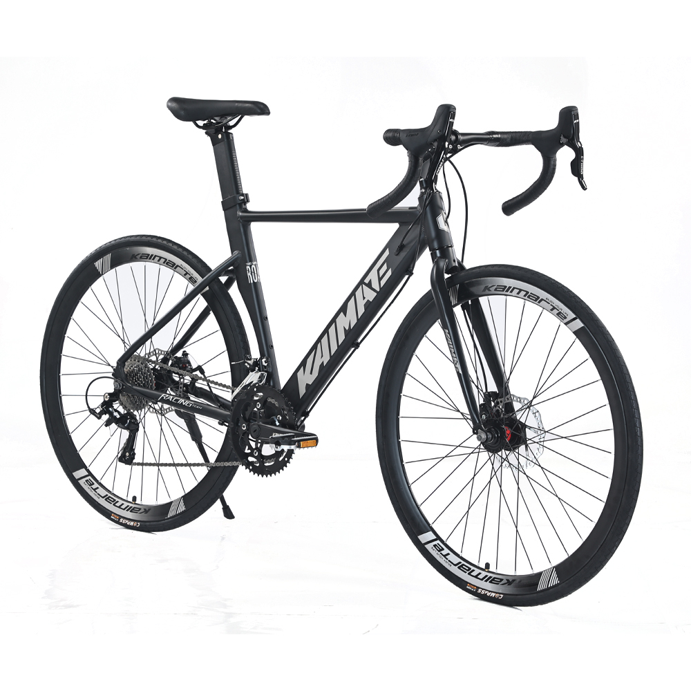 China Factory 18 Speed 700C Road Bike Carbon Steel Stock Bicycle Racing Cycle Bike