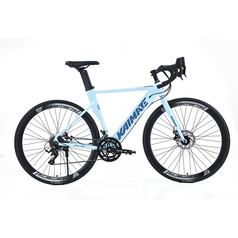 China Factory 18 Speed 700C Road Bike Carbon Steel Stock Bicycle Racing Cycle Bike