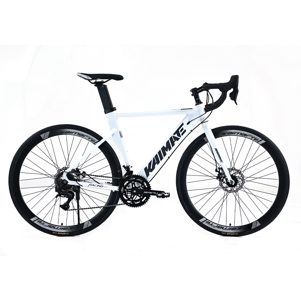 China Factory 18 Speed 700C Road Bike Carbon Steel Stock Bicycle Racing Cycle Bike