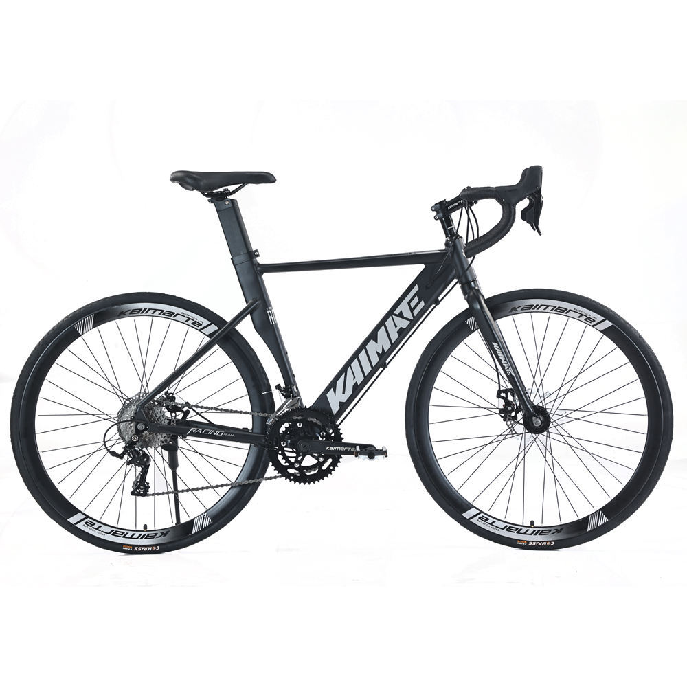 China Factory 18 Speed 700C Road Bike Carbon Steel Stock Bicycle Racing Cycle Bike