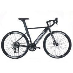 China Factory 18 Speed 700C Road Bike Carbon Steel Stock Bicycle Racing Cycle Bike