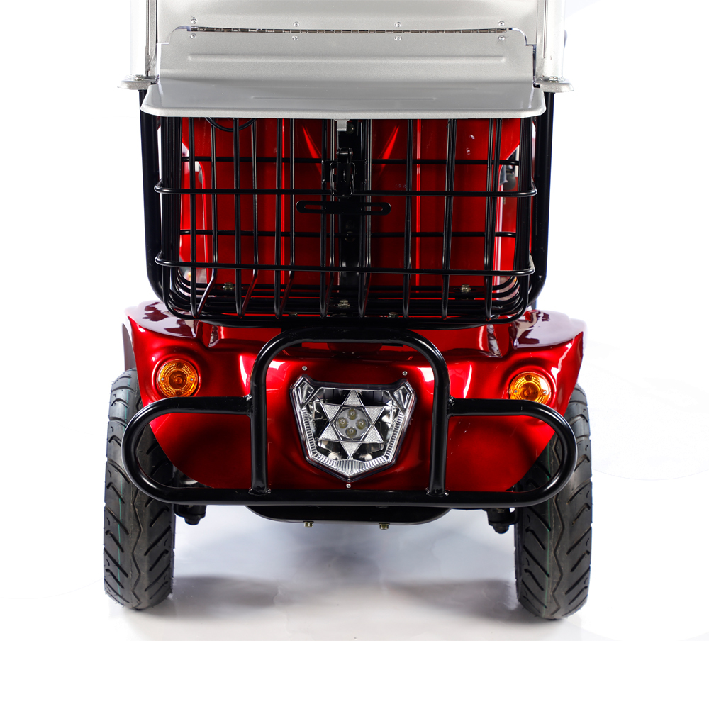 Factory Direct Hot Sale 800W 60V Electric Golf Cart 4 Seater Scooter Long Range 4 Wheels Electric Cart With Roof