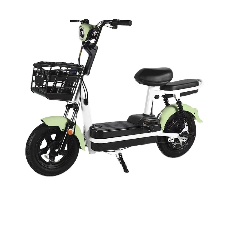 Wholesale 14 Inch E-bicycle Ebike Electric Bicycle 350W 48V 12Ah 20Ah City Electric Bike With Basket