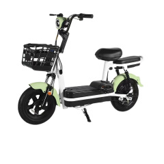 Wholesale 14 Inch E-bicycle Ebike Electric Bicycle 350W 48V 12Ah 20Ah City Electric Bike With Basket
