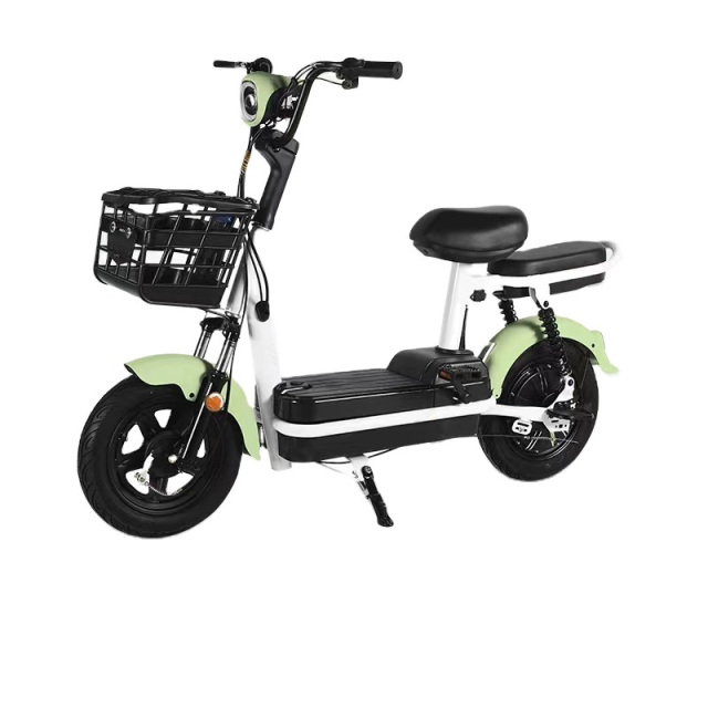 Wholesale 14 Inch E-bicycle Ebike Electric Bicycle 350W 48V 12Ah 20Ah City Electric Bike With Basket