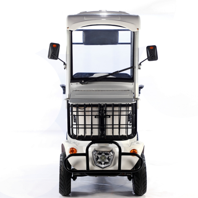 Factory Direct Hot Sale 800W 60V Electric Golf Cart 4 Seater Scooter Long Range 4 Wheels Electric Cart With Roof