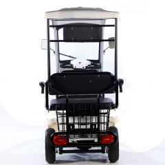 Factory Direct Hot Sale 800W 60V Electric Golf Cart 4 Seater Scooter Long Range 4 Wheels Electric Cart With Roof