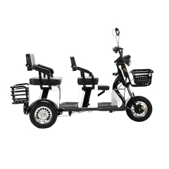 Electric Tricycle High Quality 3 Wheel Cargo Bike Electric Tricycle Family Delivery Ebike