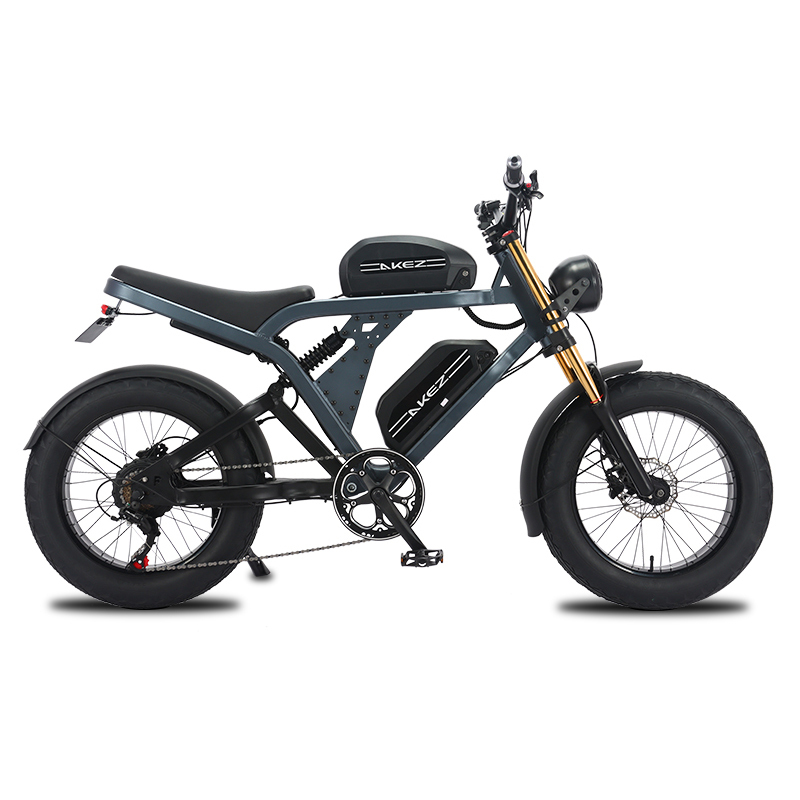 New 48v 1500w Retro E-Bike Electric Cycle Road Dirt Fat Tire E Bike Fast Ebike Electric Mountain Bike