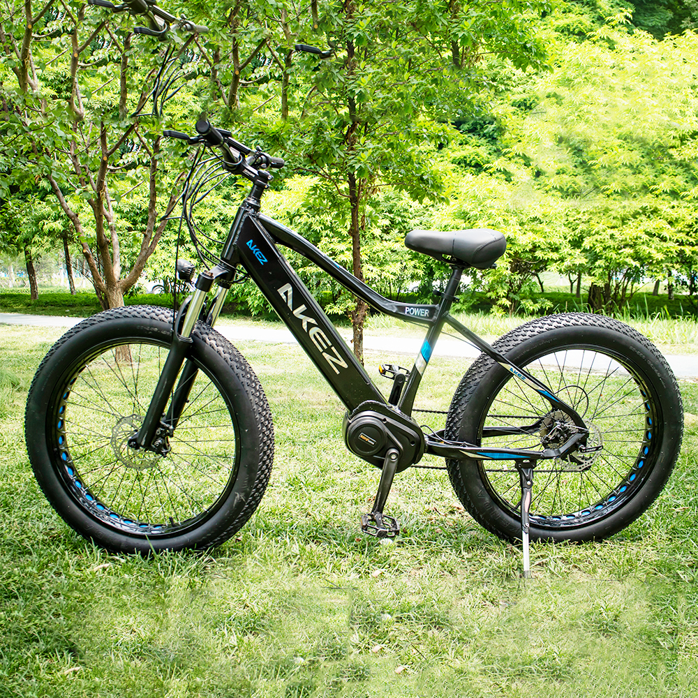 HOT SALE Aluminum Alloy 26*4.0 Fat Tire Bike Electric Mountain Bike 27 Speed Electric Fat Tire Bike
