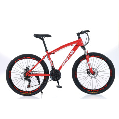 Wholesale 21/24/27-speed Racing Bike Carbon Steel Frame Mountainbike 26 Inch Bicycle for Adults