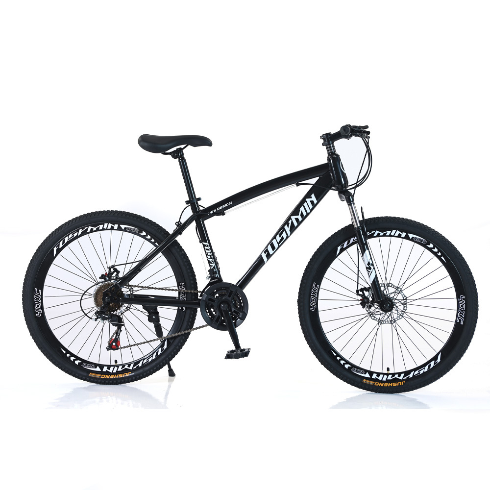 Wholesale 21/24/27-speed Racing Bike Carbon Steel Frame Mountainbike 26 Inch Bicycle for Adults