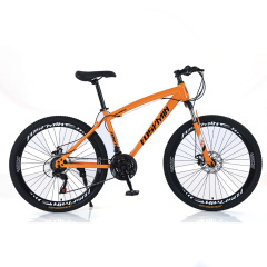 Wholesale 21/24/27-speed Racing Bike Carbon Steel Frame Mountainbike 26 Inch Bicycle for Adults