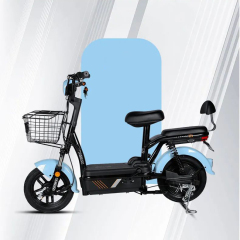 Wholesale Vintage 350W 48V Electric City Bike 14 Inch Electric Moped Electric Bike Bicycle With Seat