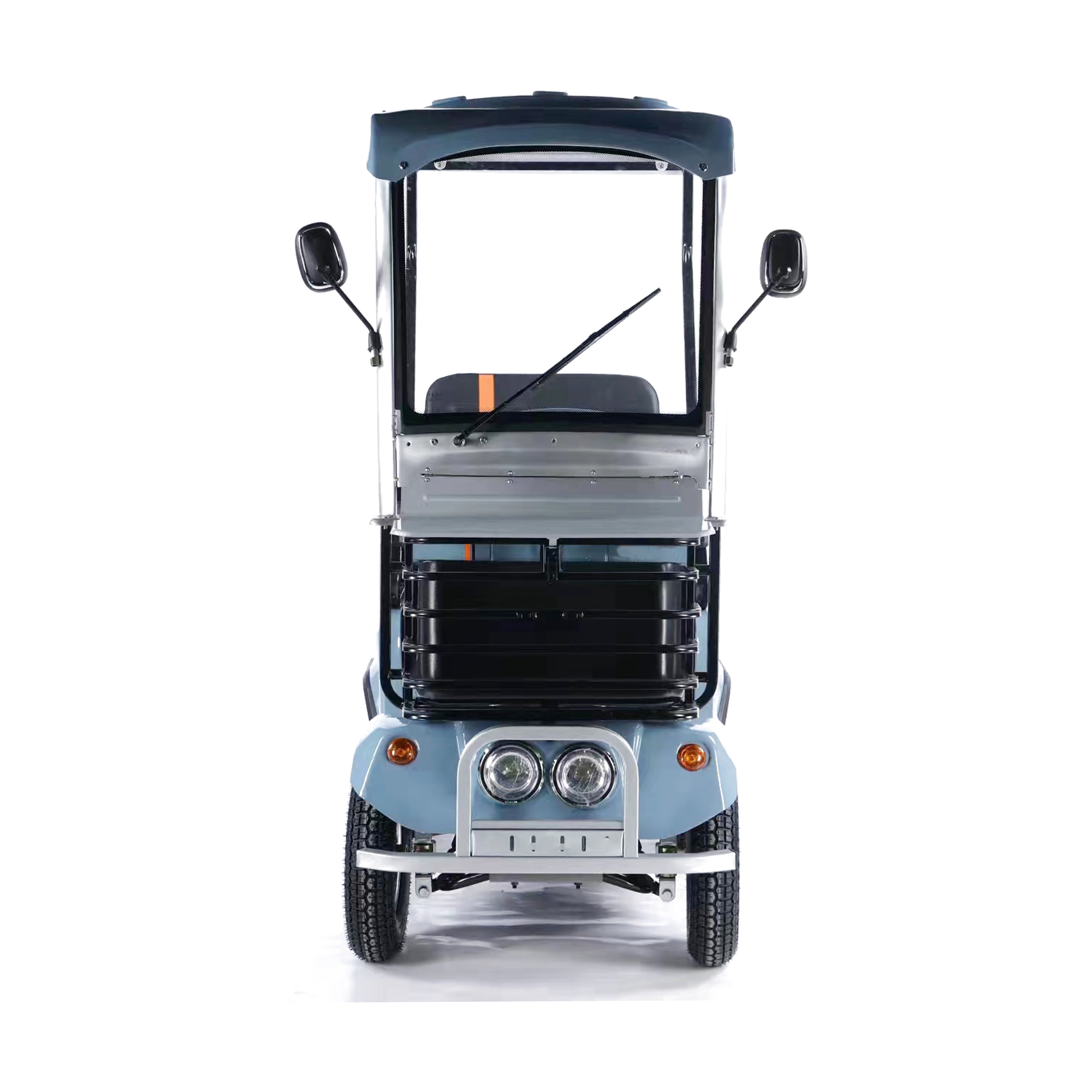 Wholesale 800W 60V Electric Elderly Mobility Scooter 4 Wheel Mutlifuction Long Range Golf Cart With Roof No Battery