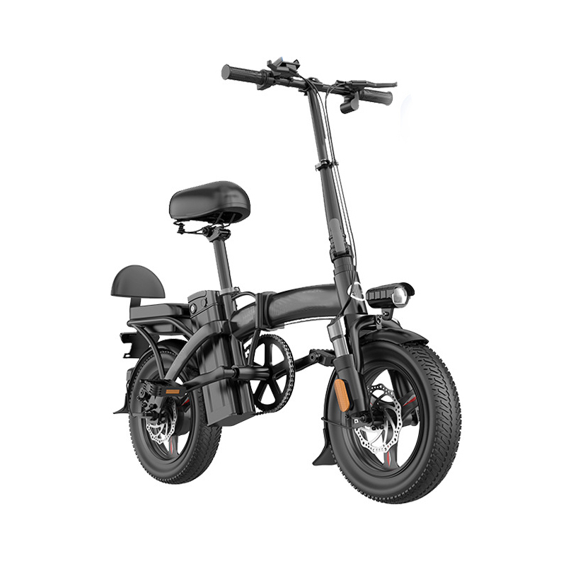 Hot Sale Mini Size Folding Electric Bicycle 400W 48V 14 Inch Electric City Bike Foldable Electric Bike