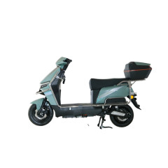 Smart 72V Electric Dirt Bike Vintage Motorcycle Protective Bars Digital Instrument Lithium Battery for Urban Riding