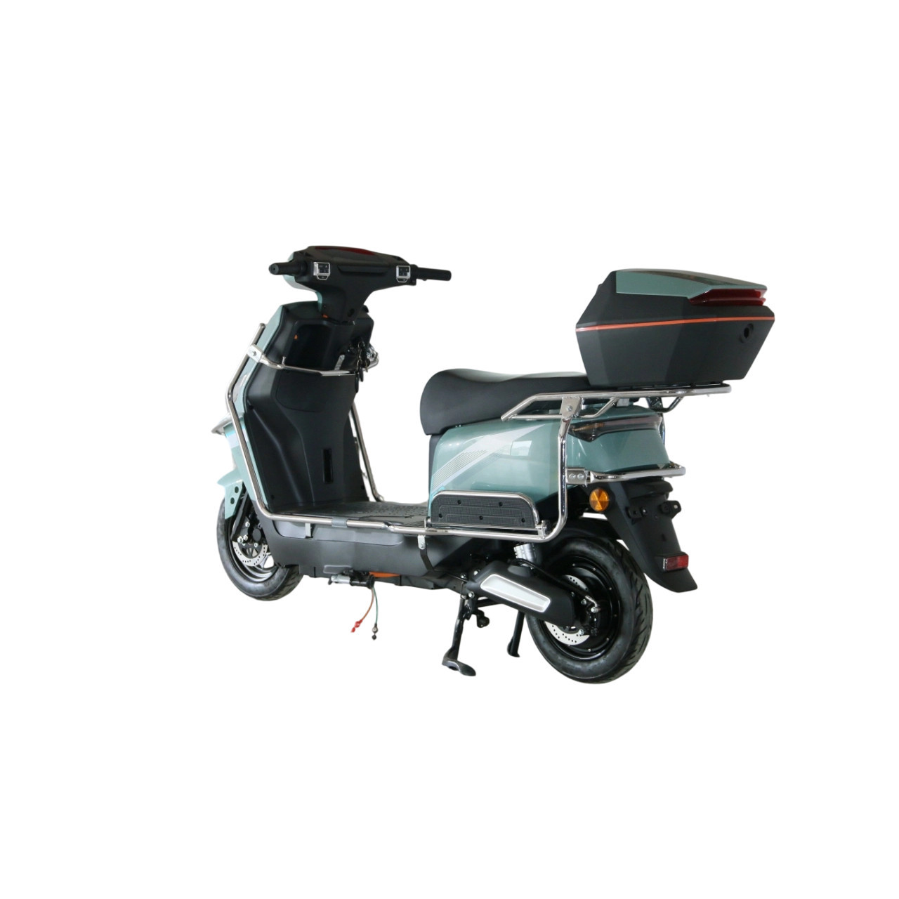 Smart 72V Electric Dirt Bike Vintage Motorcycle Protective Bars Digital Instrument Lithium Battery for Urban Riding