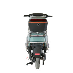 Smart 72V Electric Dirt Bike Vintage Motorcycle Protective Bars Digital Instrument Lithium Battery for Urban Riding