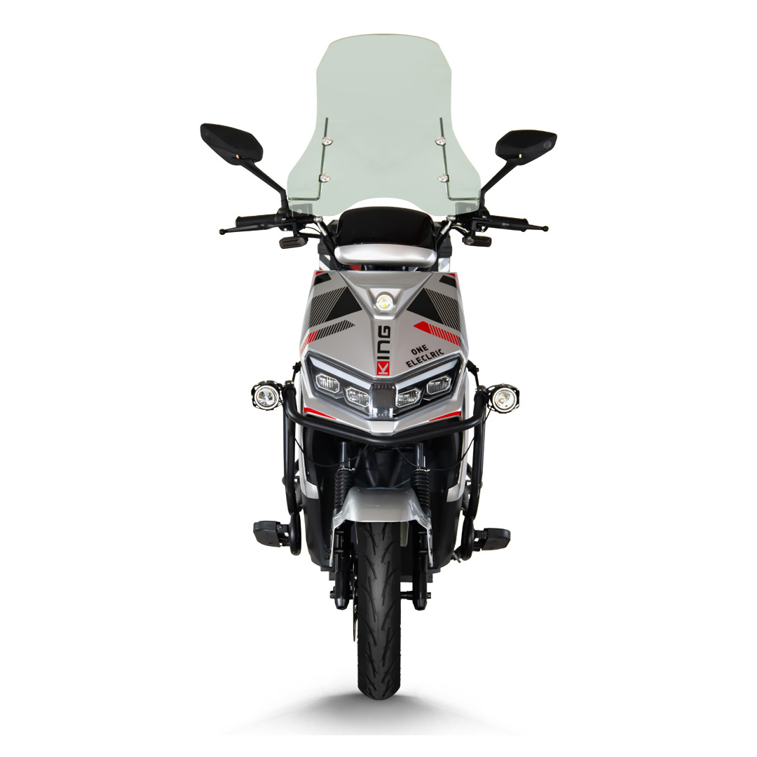 1500W Sports Brushless Motor Electric Motorcycle with 72V Tail Box Maximum Speed 65km/h