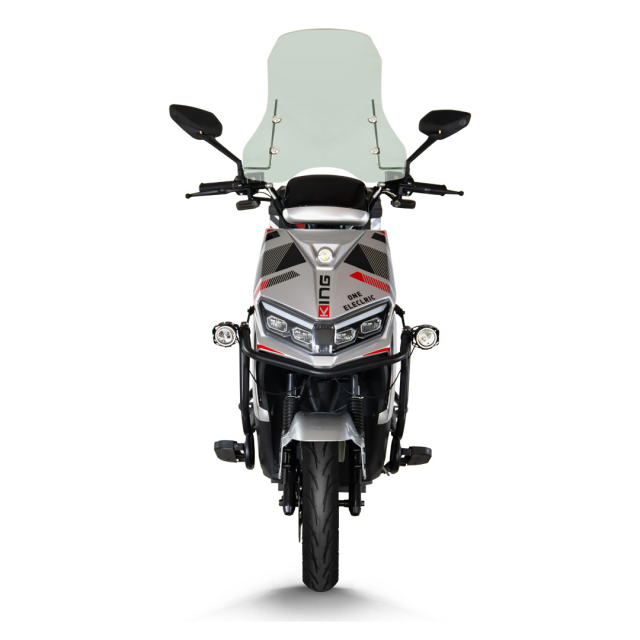 1500W Sports Brushless Motor Electric Motorcycle with 72V Tail Box Maximum Speed 65km/h