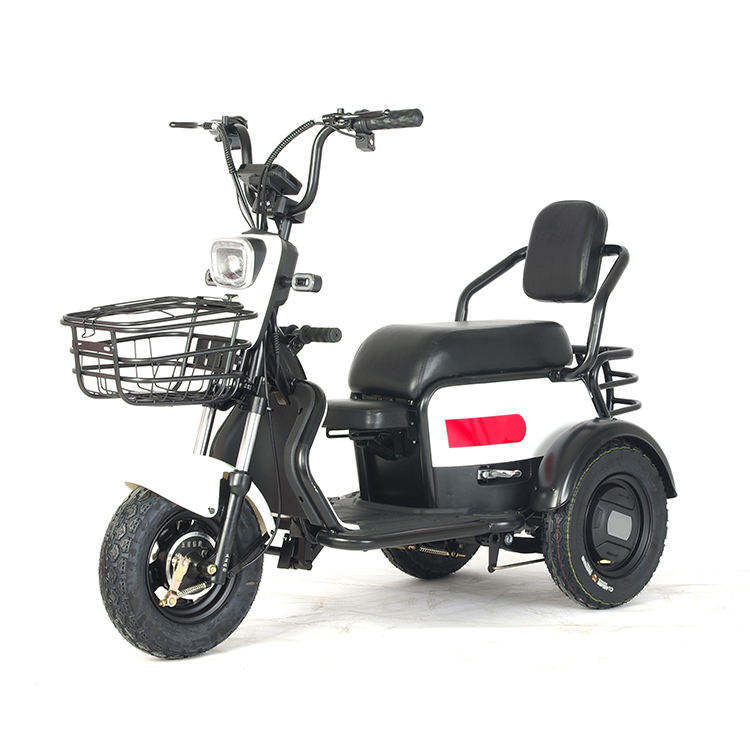 High Quality 500W 36V 3 Wheel Electric Cargo Bike Chinese Vintage Electric Cargo Tricycle With Basket