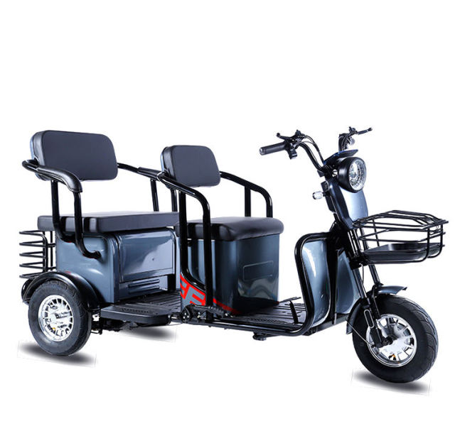 New Electric Tricycle 800W 60V Long Range E Cargo Bike 20Ah Lead-acid Battery 3 Wheel Electric Cargo Bike
